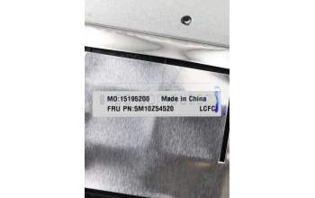 Lenovo 5M10Z54520 C-Cover with keyboard, German, Black