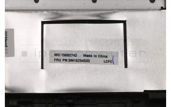 Lenovo 5M10Z54533 MECH_ASM KBD NOR(Pri) Pat UK BK