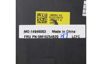 Lenovo 5M10Z54620 MECH_ASM KBD FRA(Pri) Pat FPR UK BK