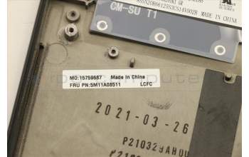 Lenovo 5M11A08511 MECH_ASM FCcover BLT KBD GER UK(SRX)BF