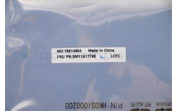 Lenovo 5M11A17796 MECH_ASM CS21 2bCP,GL-Mylar,VG-1,SUN