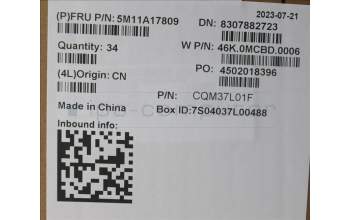 Lenovo 5M11A17809 MECH_ASM CS21 3+2bCP,GL-Mylar,VB-1,TRA