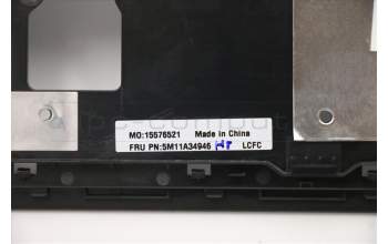 Lenovo 5M11A34946 MECH_ASM KBD IND ENG(Pri) Tex FPR US BK