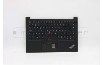 Lenovo 5M11A35006 C-Cover with keyboard,Swedish/Finnish,Black,Backlight