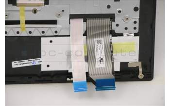 Lenovo 5M11A35111 C-Cover with keyboard, Swedish/Finnish, Black, Backlight, FingerPrint, UK