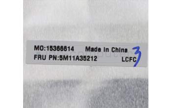 Lenovo 5M11A35212 C-Abdeckung mit Tastatur, Russisch, schwarz, Hintergrundbeleuchtung, Fingerabdruckleser