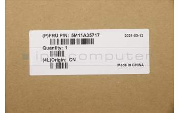 Lenovo 5M11A35717 MECH_ASM KB EURO ENG(P)US BK
