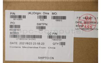 Lenovo 5M11A35876 MECH_ASM KB SPA(P)FPR UK BK