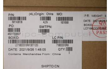 Lenovo 5M11A36136 MECH_ASM KB UKE BKLT(S)UK BK