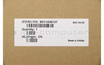 Lenovo 5M11A36137 MECH_ASM KB EURO ENG BKLT(P)US BK
