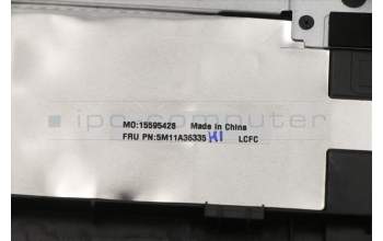 Lenovo 5M11A36335 MECH_ASM KB NORDIC BKLT(P)FPR UK BK