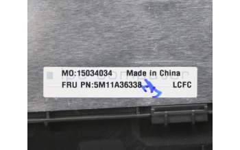 Lenovo 5M11A36338 MECH_ASM KB SWS BKLT(P)FPR UK BK