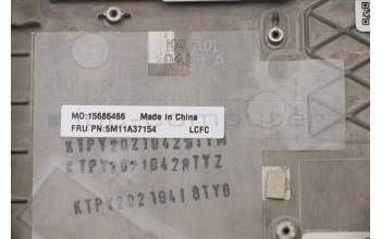 Lenovo 5M11A37154 MECH_ASM KBDW/C THAI (LTN) US BK