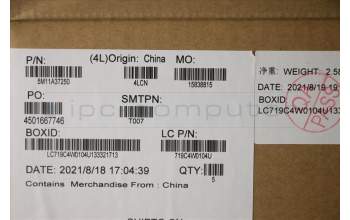 Lenovo 5M11A37250 MECH_ASM KBDW/C DEN BKLT(SUN) UK BK