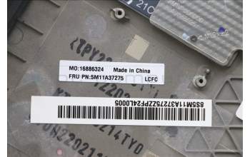 Lenovo 5M11A37275 MECH_ASM KBDW/C EURO ENG BKLT(LTN) US BK