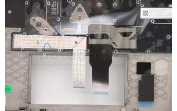 Lenovo 5M11A37295 MECH_ASM KBDW/C FRA/ENG BKLT(SUN) UK BK