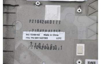 Lenovo 5M11A37303 MECH_ASM KBDW/C GER BKLT(SUN) UK BK