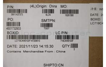 LENOVO 5M11A37373 Keyb T14s G2 Cover ESLA - WL - BL