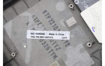 Lenovo 5M11A37412 MECH_ASM KBDW/C RUS BKLT(SUN) US BK