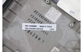 Lenovo 5M11A37475 MECH_ASM KBDW/C UKE BKLT(CHY) UK BK