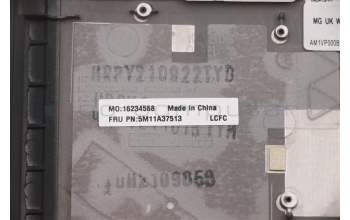 Lenovo 5M11A37513 MECH_ASM KBDW/C BEL BKLT(SUN)WW UK BK