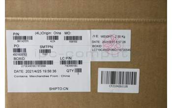 Lenovo 5M11A37575 MECH_ASM KBDW/C EUR ENG BKLT(SUN)WW USBK