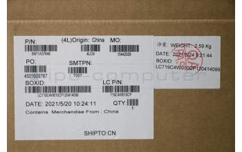 Lenovo 5M11A37648 MECH_ASM KBDW/C ITA BKLT(SUN)WW UK BK