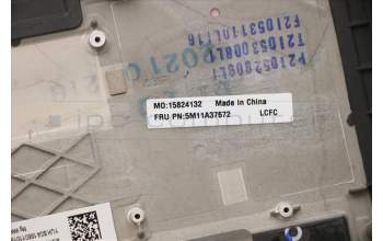 Lenovo 5M11A37672 MECH_ASM KBDW/C LA SPA BKLT(CHY)WW UK BK