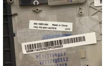 Lenovo 5M11A37678 MECH_ASM KBDW/C LA SPA BKLT(SUN)WW UK BK