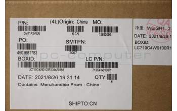 Lenovo 5M11A37686 MECH_ASM KBDW/C NOR BKLT(SUN)WW UK BK