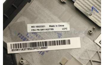 Lenovo 5M11A37785 MECH_ASM KBDW/C UKE BKLT(TRA)WW UK BK