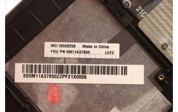 Lenovo 5M11A37850 MECH_ASM KBDW/C GER BKLT(CHY) UK GY