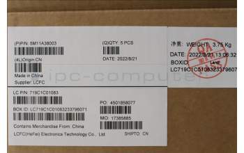 Lenovo 5M11A38003 MECH_ASM KB C BEL(TSG)PT UK BK