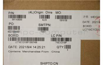 Lenovo 5M11A38055 MECH_ASM KB C NOR(PMX)PT UK BK