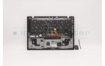 Lenovo 5M11B38328 C-Cover with keyboard,Italian,Black,WLAN