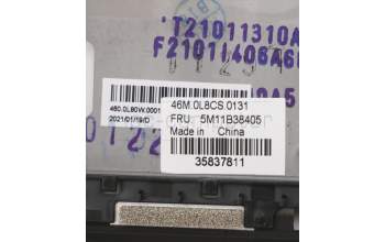 Lenovo 5M11B38405 MECH_ASM GRP,KBD,BZL,NORDIC,WW,BK,CHY