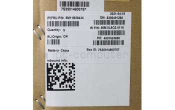 Lenovo 5M11B38434 MECH_ASM GRP,KBD,BZL,ILD,WW,BK,LTN