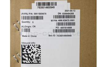 Lenovo 5M11B59878 MECH_ASM KBD Bezel,Ti,WLAN,CZE/SLK,CHY