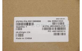 Lenovo 5M11B59899 C-Abdeckung mit Tastatur, Slowenisch, titan, Mobiles Breitband