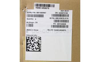Lenovo 5M11B59967 MECH_ASM KBD Bezel,Ti,WWAN,ITA,DFN
