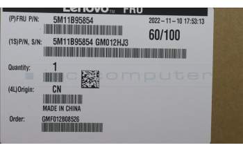 Lenovo 5M11B95854 MECH_ASM CS21 3+2b,GL-Mylar,SGP1,TRA