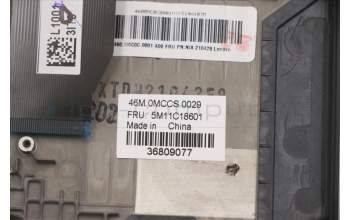 Lenovo 5M11C18601 C-Cover with keyboard,Danish,WWAN