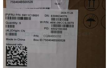 LENOVO 5M11C18691 Keyb X13 Yoga G2/G3 Cover - WW - US/I