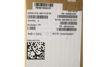 Lenovo 5M11C18709 C-Cover with keyboard, Arabic, No WWAN, US