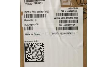 Lenovo 5M11C18727 MECH_ASM NoWW C-Cvr+UKE KB ASM,CHY