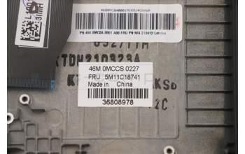 Lenovo 5M11C18741 MECH_ASM NoWW C-Cvr+NORDIC KB ASM,CHY