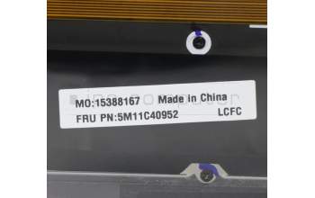 Lenovo 5M11C40952 MECH_ASM KBD BZL,WL,GY,CHY,ENG