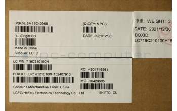 Lenovo 5M11C40968 MECH_ASM KBD BZL,WL,GY,CHY,ITA