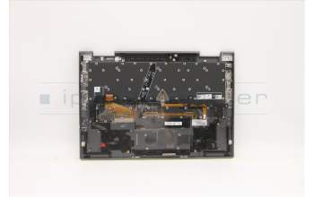 Lenovo 5M11C40969 C-Cover with keyboard, Norwegian, Grey, WLAN, UK