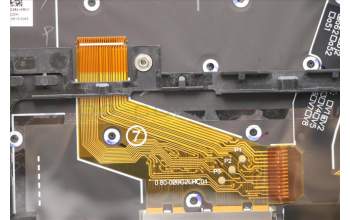 Lenovo 5M11C40970 C-Cover with keyboard, Portuguese, Grey, WLAN, UK